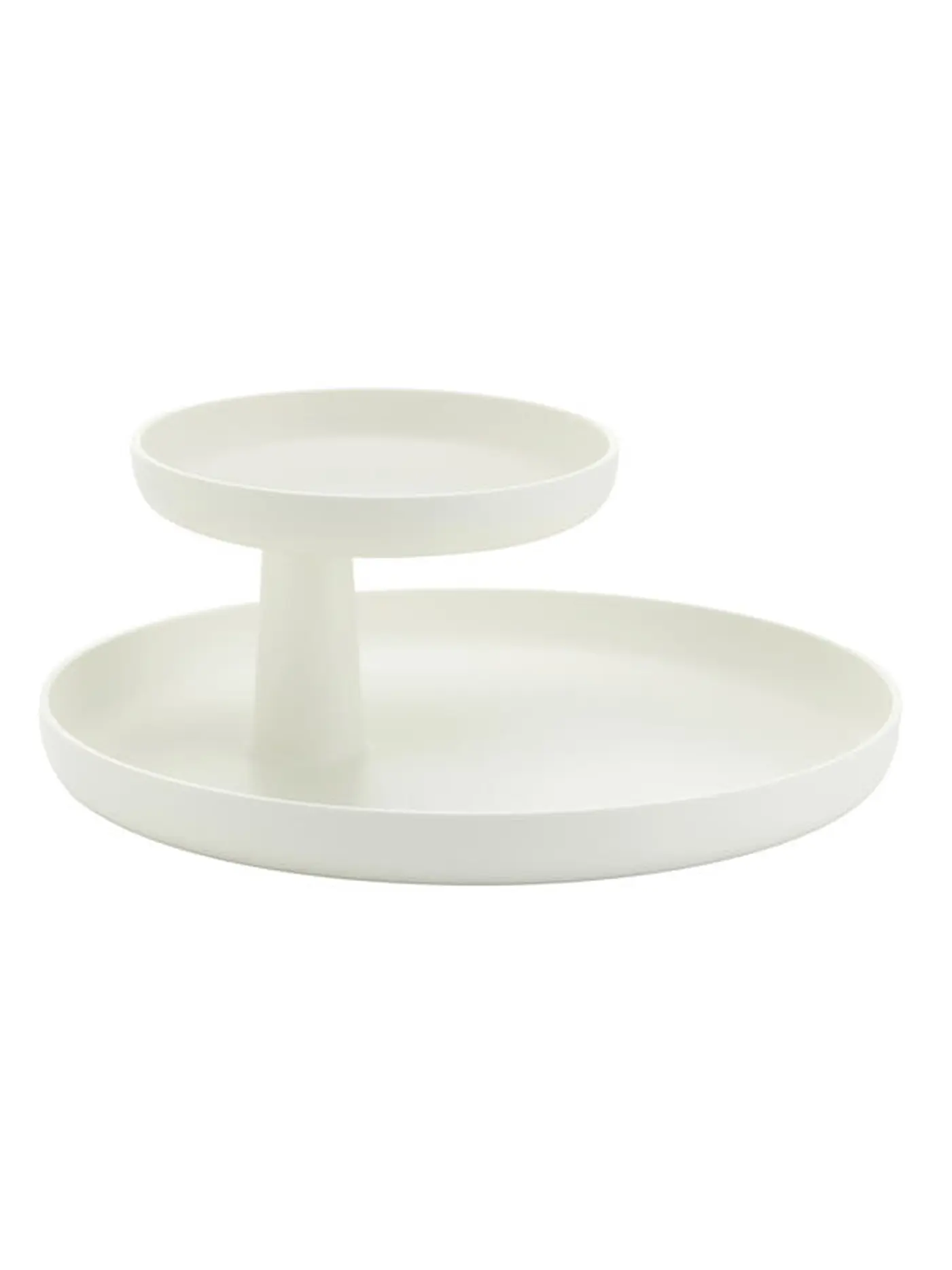 VITRA | Etagere "Rotary Tray" (Poppy Red) | weiss